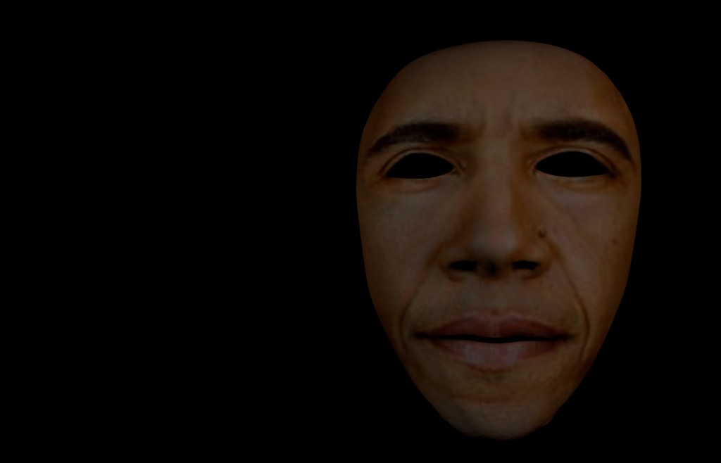 obama head preview image 1